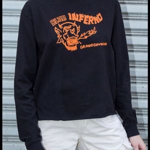 brandy melville camila club inferno long sleeve